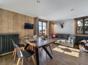 Appartement cosy 2 chambres, centre de Megève, balcon, wifi, parking - FR-1-453-176
